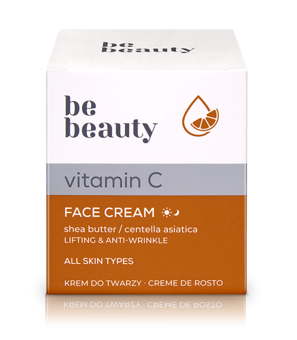 Creme De Rosto Antirrugas Vitamina C Be Beauty 0.05L
