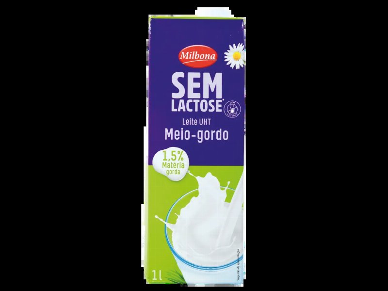 Leite Meio-Gordo Sem Lactose
