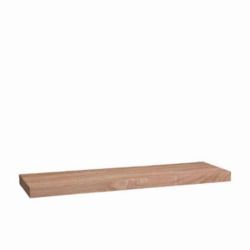 Prateleira De Parede Natural 80 X 23,5 X 3,8 Cm