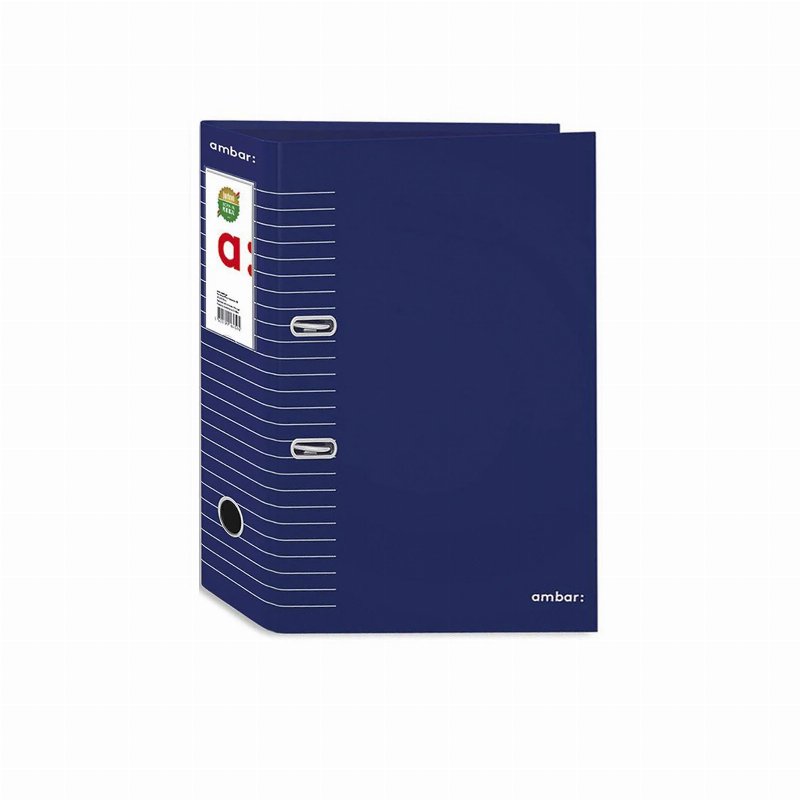 Ambar Pasta De Arquivo Lombada Larga Azul