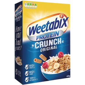 Cereais Proteína Crunch Original Weetabix 450 gr