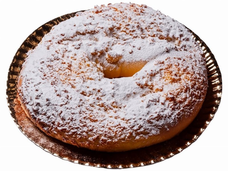 Pão De Deus Recheado Com Creme De Ovo 500 g