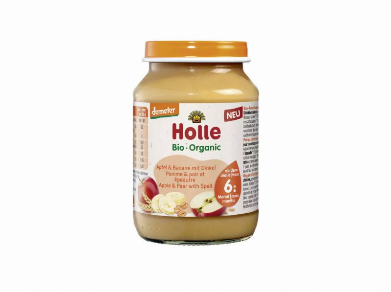 Bioao Bio Pure Holle Maça Banana Espelta 190 g