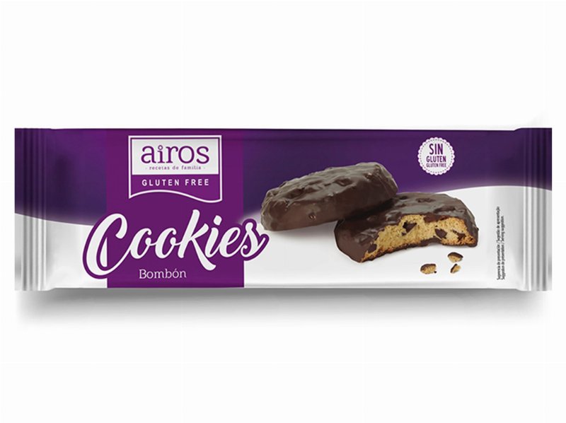Bolachas Airos Cookies Choco Sem Gluten 230 g