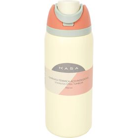 Garrafa Térmica 950 ml Bege Kasa