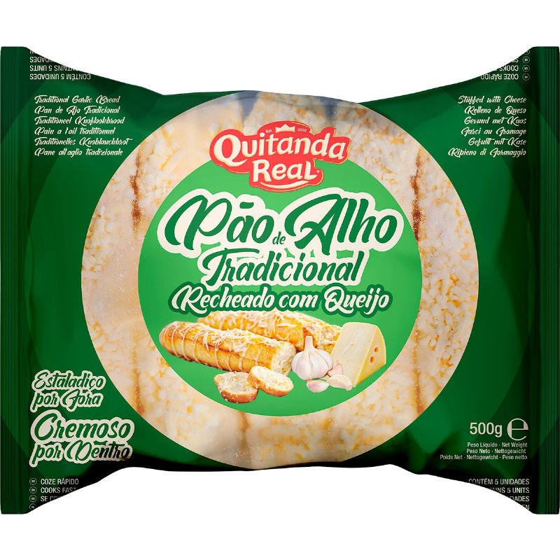 Pão De Alho Com Queijo Tradicional 500 g