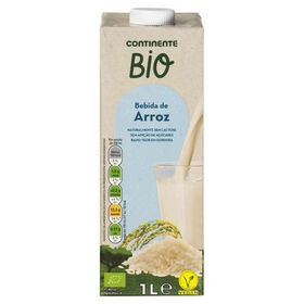 Bebida Vegetal De Arroz Continente Bio 1 Lt