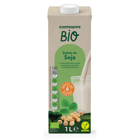 Bebida Vegetal De Soja Continente Bio 1 Lt
