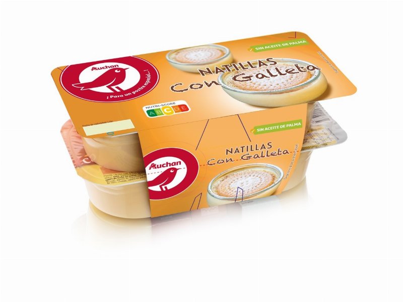Natilha Auchan Bolacha Maria 4X125 g