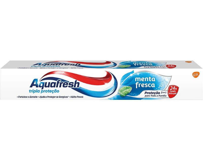 Pasta De Dentes Menta Fresca Aquafresh 75 ml