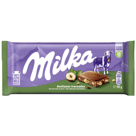 Tablete De Chocolate De Leite Com Avelã Milka 90 gr