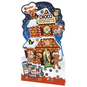 Calendário Do Advento De Chocolate E Biscoito Mix Kinder 218 gr