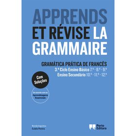 Gramática De Francês - Apprends Et Révise La Grammaire - 3.º Ciclo E Secundário