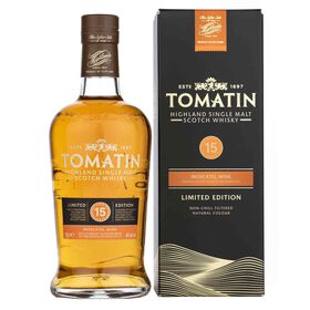 Tomatin Whisky Single Malt 15 Anos Moscatel Casks
