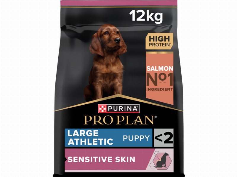 Ração Cão Júnior Pro Plan Large Athletic Skin 12 kg