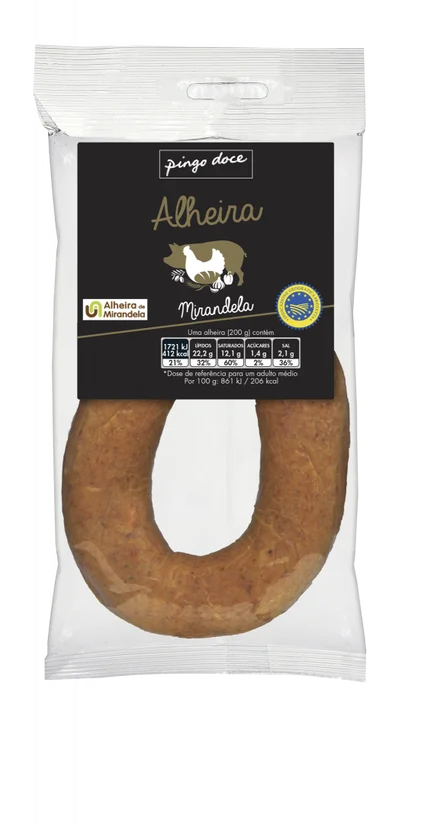 Alheira De Mirandela Pingo Doce 0.2Kg