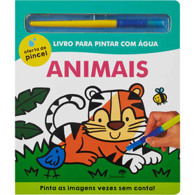 Animais - Livro Para Pintar Com Àgua
