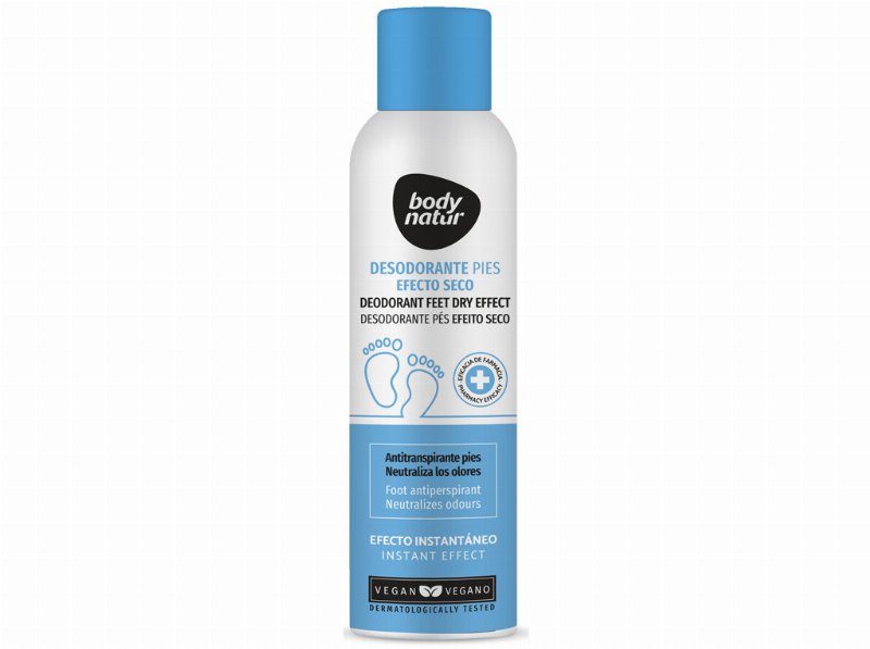 Desodorizante Pés Anti-Transpirante Body Natur 150 ml