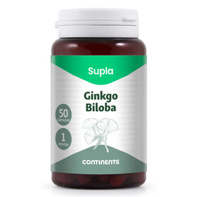 Suplemento Alimentar Gingko Biloba Cápsulas Supla 50 Un