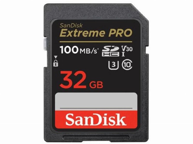Cartão Memória Sandisk -100Mb/S Extreme Pro Sdhc 32Gb
