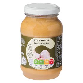 Massa De Alho Sem Glúten Continente 400 gr