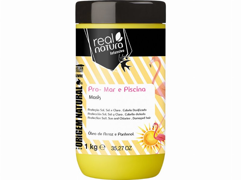 Máscara Sem Sal Real Natura Pro Mar E Piscina 1 kg