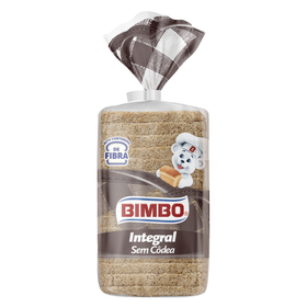 Pão De Forma Integral Sem Côdea Bimbo 450 gr