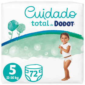 Fraldas Cuidado Total 11-16 kg T5 Dodot 72 Un (2 X 36 Un)