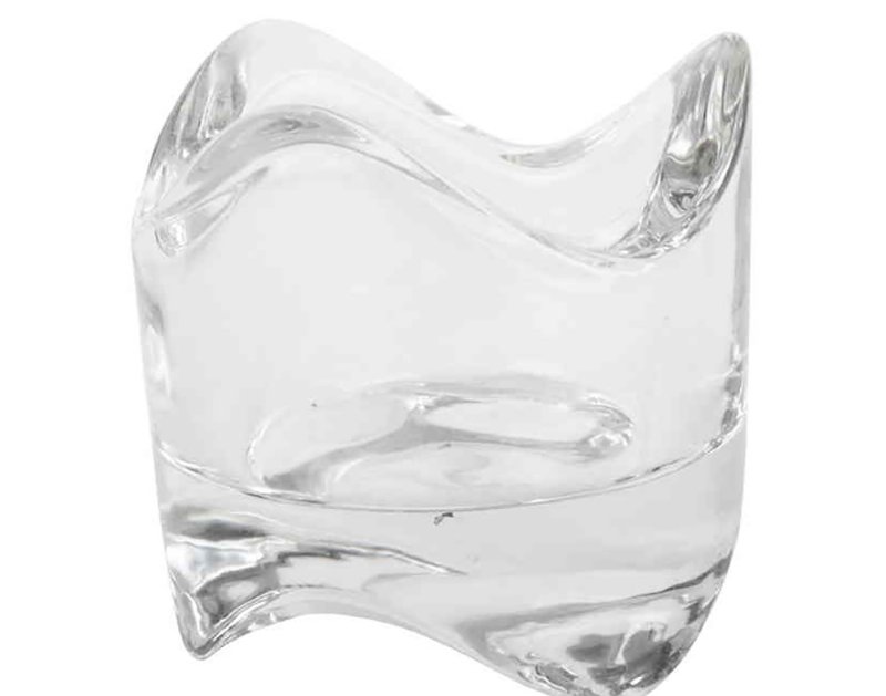 Castiçal Em Vidro Actuel Diam 6 X Alt6Cm 600080595
