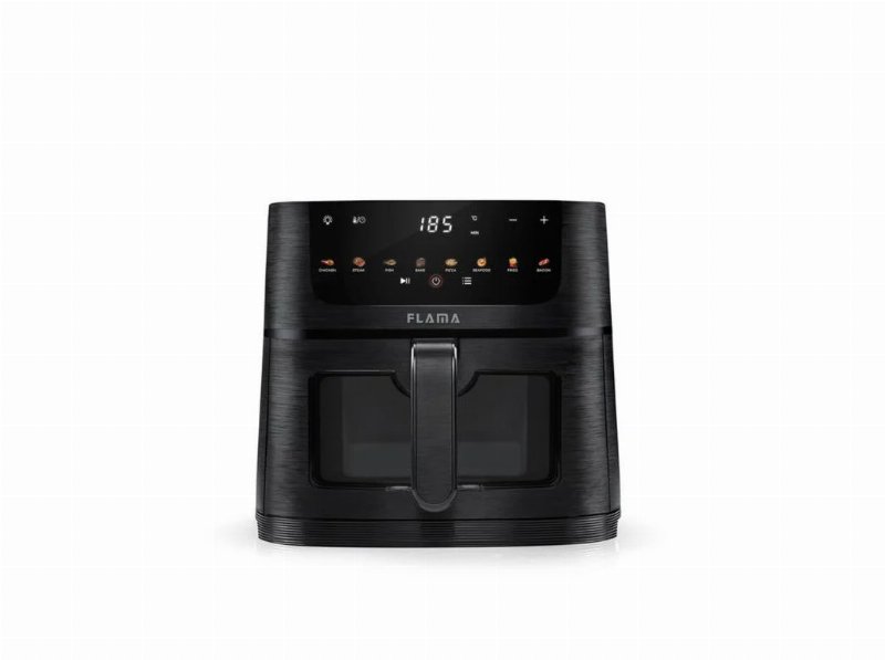 Fritadeira Sem Óleo Airfryer Flama 644Fl Preta 6 l