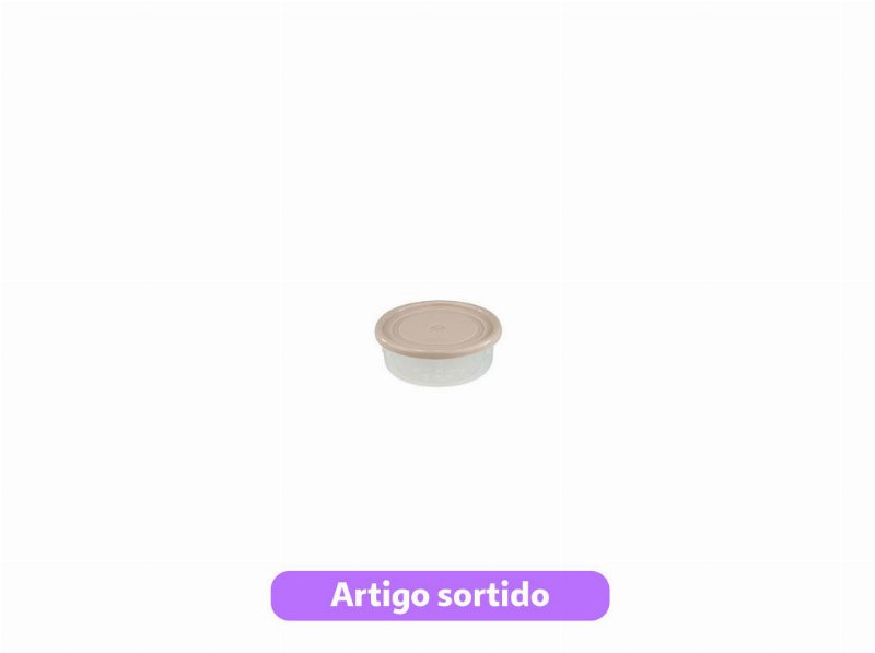 Caixa Para Alimentos Codil 10.2X3.6Cm 200 ml Cores Sortidas