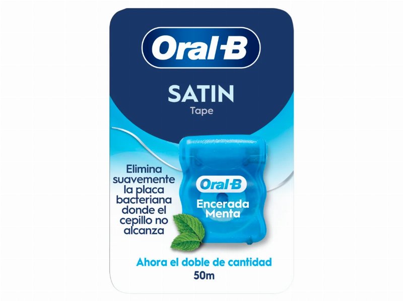 Fio Dentário Oral B Satin 50 Mts