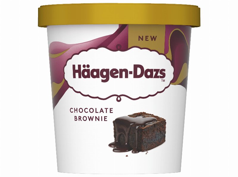 Gelado Häagen-Dazs Chocolate Brownie 420 ml