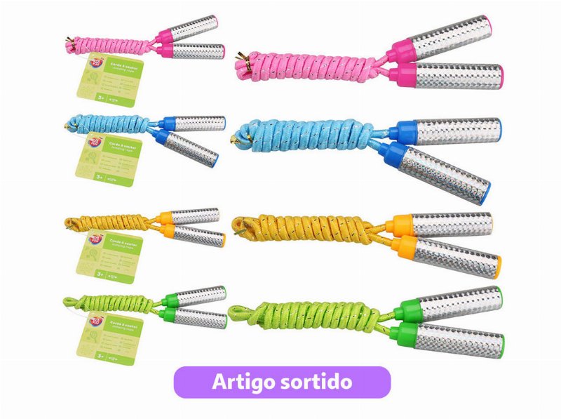 Corda De Saltar One Two Fun 220Cm Cores Sortidas