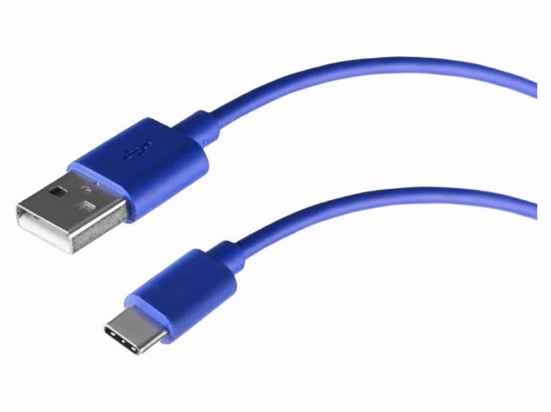 Cabo Carregamento Qilive 600039607 Azul Usb Para Usb-C