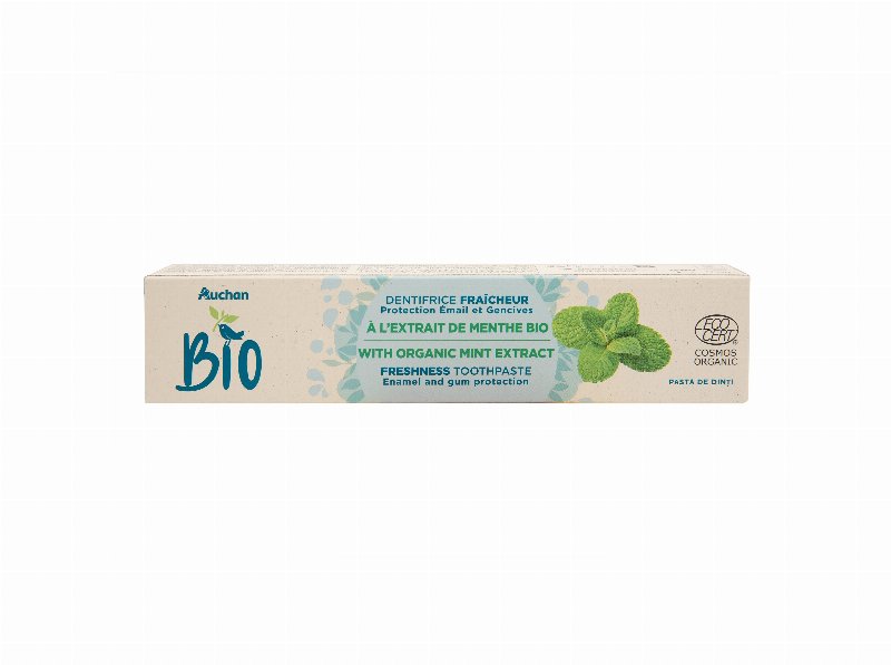 Pasta Dentífrica Auchan Bio Frescura 75 ml