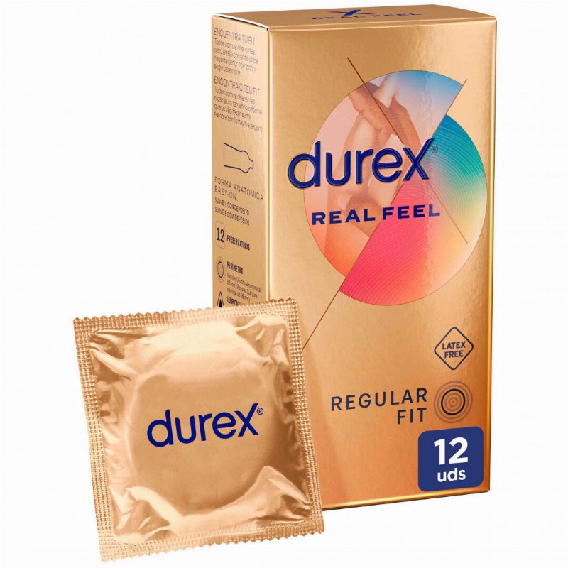 Preservativo Real Feel Durex 12Un
