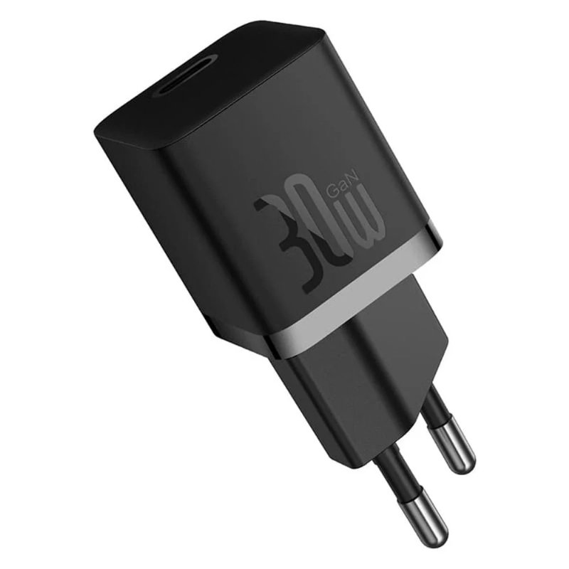 Baseus Carregador Baseus Fast Charger (Mini) 1C 30W Eu Black