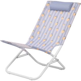 Cadeira Relax Limões 74X50X76Cm Candy Stripes Kasa