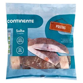 Posta De Solha Congelada Continente 800 gr
