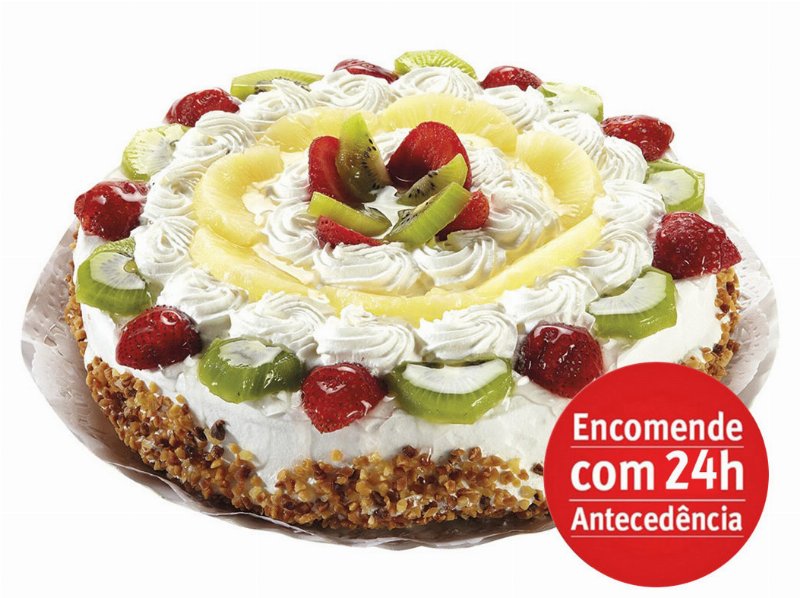 Bolo Chantilly E Fruta Produção Própria Kg