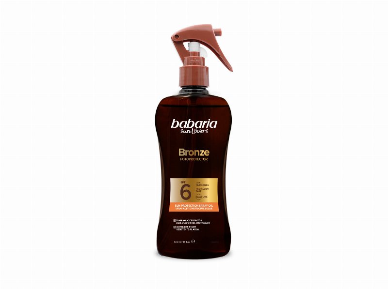 Óleo Solar Babaria Cenoura Spf6 300 ml