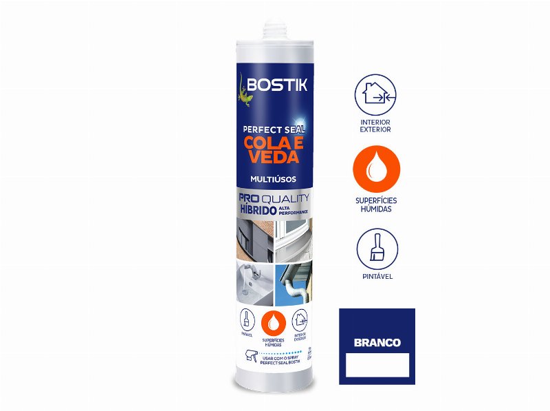 Cola E Veda Bostik Branco 290 ml