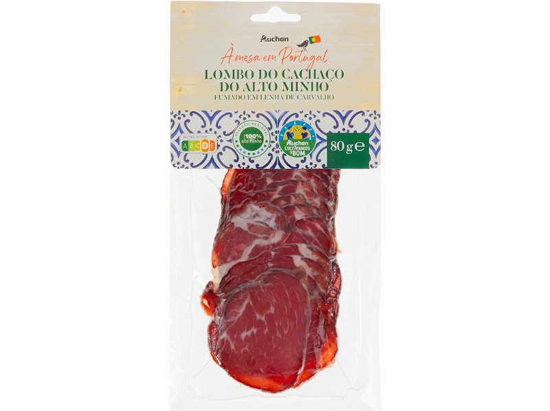 Lombo Do Cachaço Auchan À Mesa Em Portugal Cultivamos O Bom Alto Minho 80 g