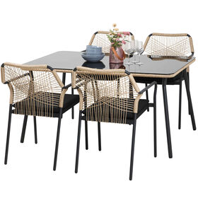 Conjunto Jardim 4 Lugares Kasa