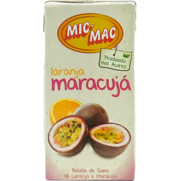 Sumo De Laranja E Maracujá 20 cl