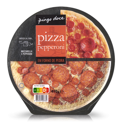 Pizza Fresca De Pepperoni Pingo Doce 0.41Kg