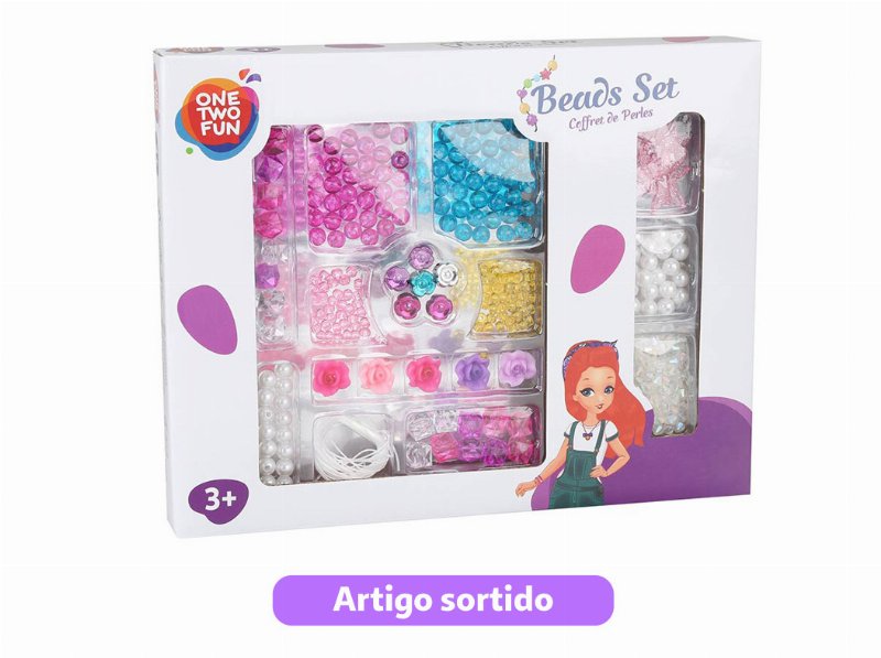 Set De Missangas One Two Fun Modelos Sortidos