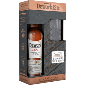Dewar's 12 Anos Com Copo Whisky Scotch