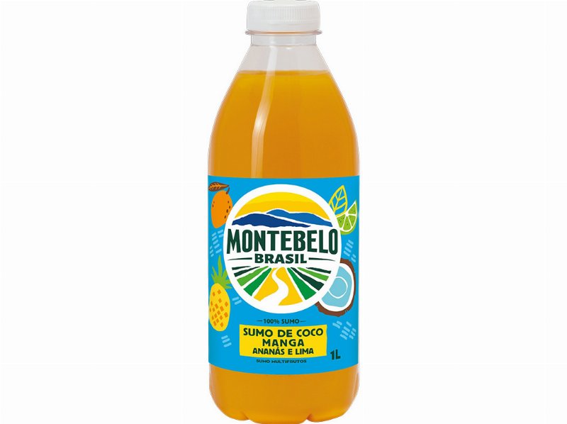 Sumo Montebelo Brasil Coco Ananás Manga Lima 1 l